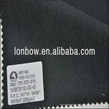 Wholesale Polyester Viscos Spandex Blended Satin Design Fabric